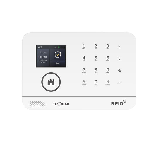 A4 - WiFi / GSM Allarme Intelligente Casa (Bianco)