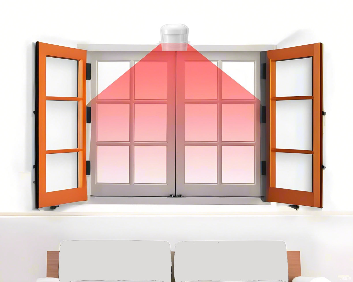 Curtain Motion Sensors, Motion Detector